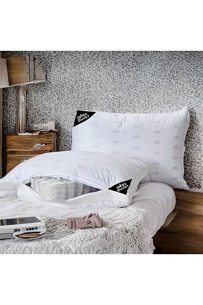duvet The smart spring pillow gives you perfect support for your head and neck.
