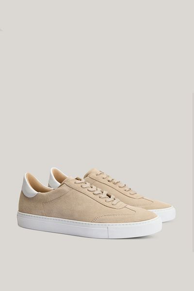 Windsor Teniși Flat Suede Skipper - - 41, Bej