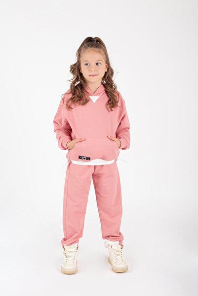 Pafim 4-13 ani Set de trening pentru fete din bumbac de iarnă și sezonier Set...