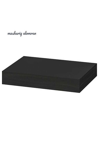 IKEA Wall shelf, black-brown, 30x26 cm
