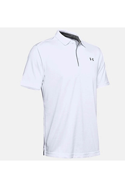 Under Armour Ανδρικό μπλουζάκι με γιακά πόλο Tech White 1290140-100