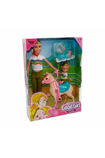 Kanonik Education WG-115162 Boxed 29cm Horse Girl and Mother Doll - Vardem Toys