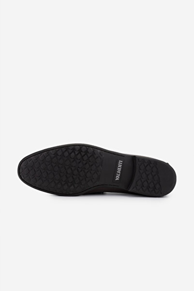 Valmenti Ανδρικά κλασικά παπούτσια από γνήσιο δέρμα καφέ