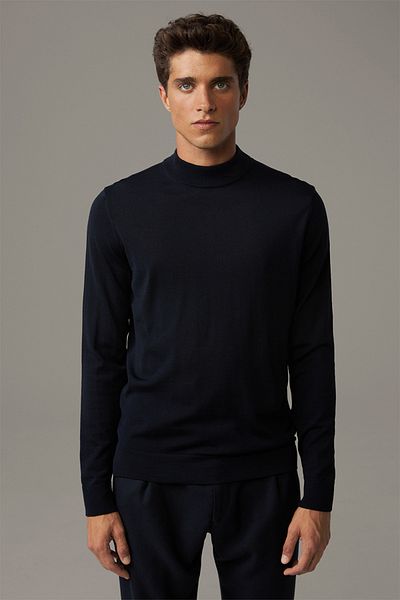 STRELLSON SWEATER Marek-RH - STRELLSON - L, NAVY