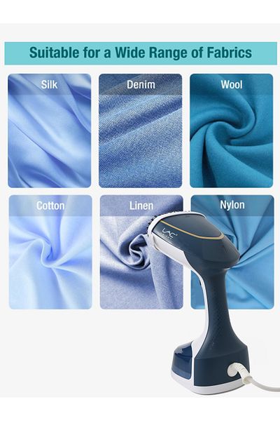 LAC LAICHY Garment Steamer Iron,Handheld Portable Steam Iron 20g/min Wrinkle Remover -1500W 200ML