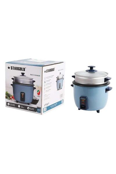 Generic Stargold 1.5l Automatic Electric Rice Cooker With Non-stick Pot, Steamer & Keep-warm Function