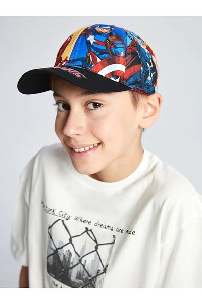 LC Waikiki Boy's Cap Hat Avengers Printed
