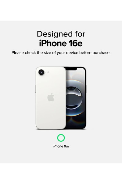 Ringke غطاء حماية لجهاز iPhone 16e | سلسلة سيليكون مغناطيسية | حجري