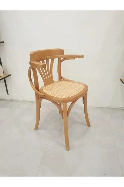 rexa Corner Chairs,for Bedroom Balcony Garden Backrest Chair Rattan Edit Solid Wood Chair