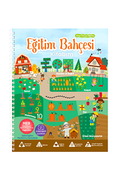 Mor Elma Yayıncılık Eğitim Bahçesi Kitabım