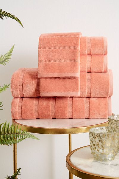 Özdilek Sadem Organic Stripe Bath Towel 90X150 cm