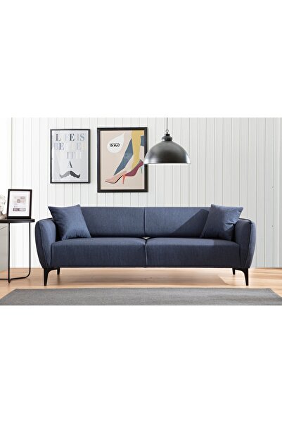 Vivense BELLİSİMO ÜÇLÜ KOLTUK, LACİVERT