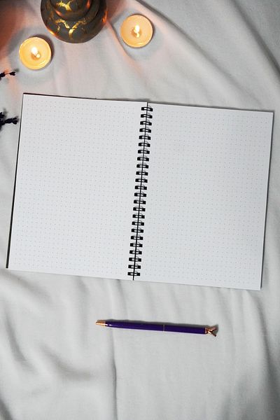 markcat A5 Galata Tower Themed Black Kraft Cover Notebook - Dotted Notebook - 60 Sheets (120 Pages) 15X21 cm