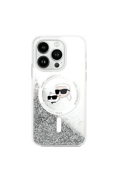 Karl Lagerfeld كفر شفاف لآيفون 16 برو – تصميم أصلي أنيق مع دعم Mag Safe من Cg Mobile