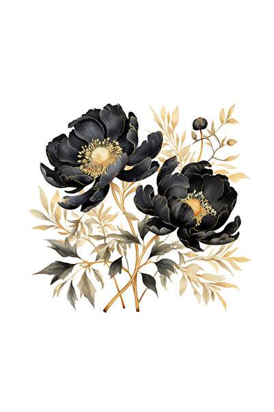 INOVATIX Set de 8 bucăți, autocolant buchet floral, INOVATIX®. 6 cm