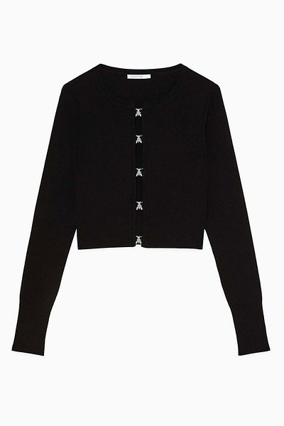 Patrizia Pepe Top scurt - - L, Negru