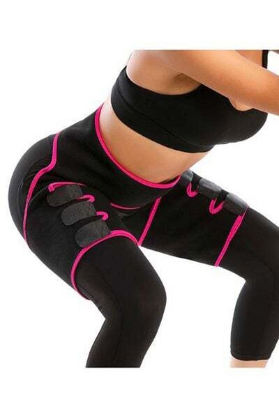 HALAMODO Women Low Waist Thigh Trimmer Neoprene Sweat Shapewear 25x4x15cm