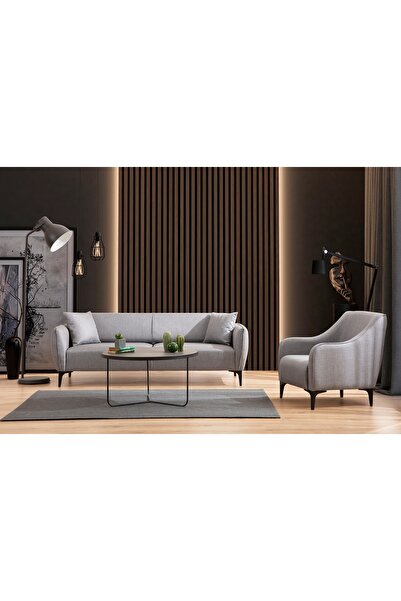 Vivense BELLİSİMO KOLTUK TAKIMI, AÇIK GRİ