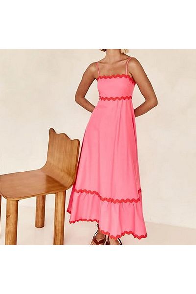 IBTOM CASTLE Summer maxi dress for women, IBTOM CASTLE