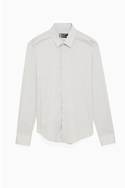 Patrizia Pepe CĂMAȘĂ REGULAR FIT - - 48, ALBASTRU