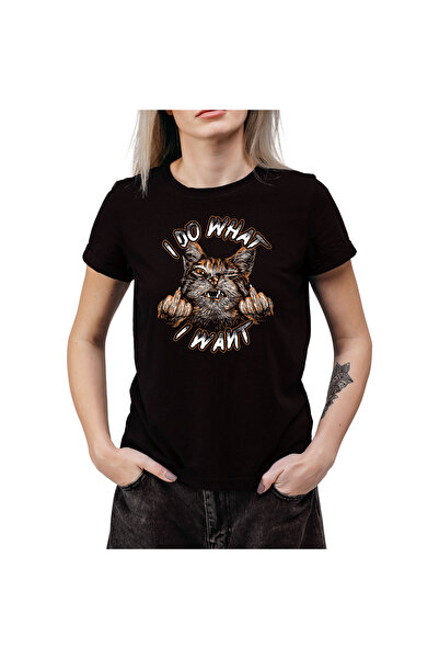 OEM Tricou Dama Pisici cu vibe sarcastic, ideal pentru iubitoare de motani, marimea M