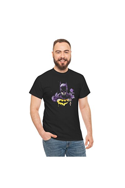 OEM Tricou personalizat Super Eroi Marvel, Batman, negru, marimea M