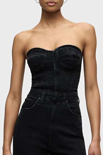 Hudson CARGO BUSTIER JUMPSUIT - - 24, BLACK