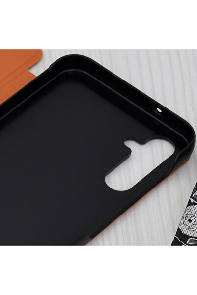 Techsuit Case for Samsung Galaxy A14 4G / A14 5G - Techsuit eFold Series - Orange