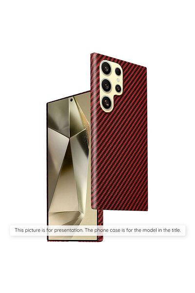 Techsuit IPhone 16 Pro Case - Techsuit Carbonite FiberShell - Red