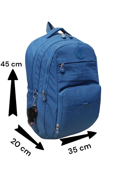 Dadacuq Crinkle Fabric Luxury Sports Daily School Σακίδιο πλάτης 6 θέσεων για εξωτερικούς χώρους