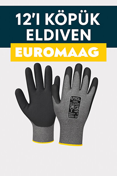 Euromaag KÖPÜK ELDİVEN EUROMAAG XL BEDEN 12'Lİ