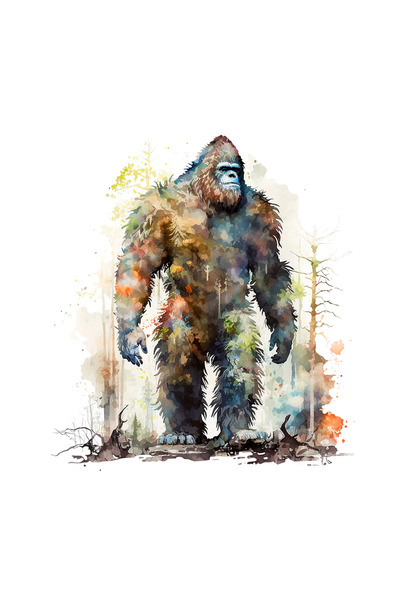 INOVATIX Set de 8 piese, Autocolant Bigfoot (1), INOVATIX®. 6 cm