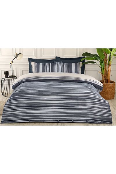 Özdilek Sadem Organic Onyx Double Satin Duvet Cover Set