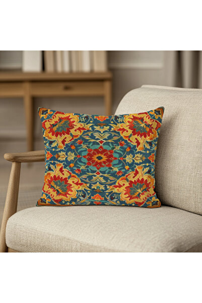 TURKISHRUG KINGDOM غطاء وسادة بنمط تركمان أصلي