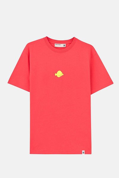 WWF Market Yellow Tang Lightweight T-Shirt - Pomegranate Flower