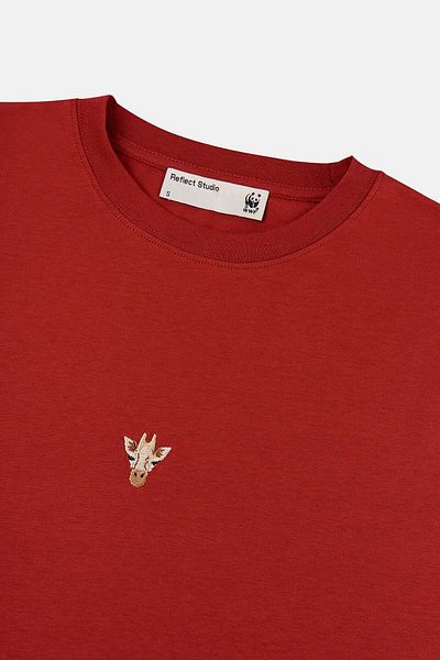 WWF Market Ελαφρύ μπλουζάκι Giraffe - Πλακάκι
