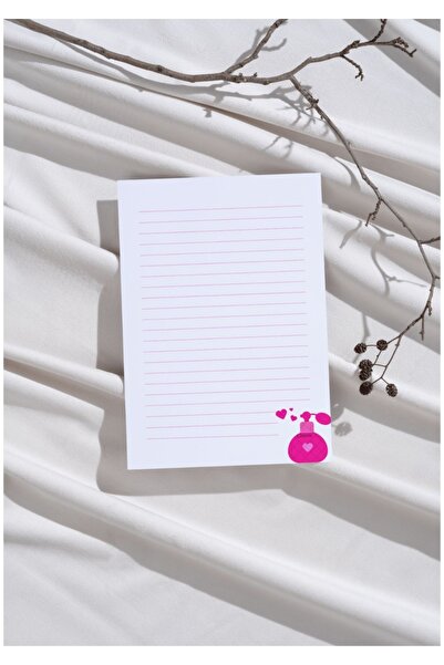 Planner KOPYA - A6 Pinterest Barbie parfüm Çek-Kopar Notepad, memopad, note d...