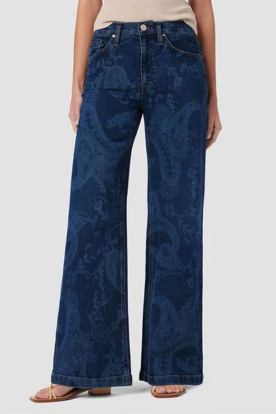 Hudson JODIE JEANS CU CRÂȘ LAT - HUDSON - 28, ALBASTRU
