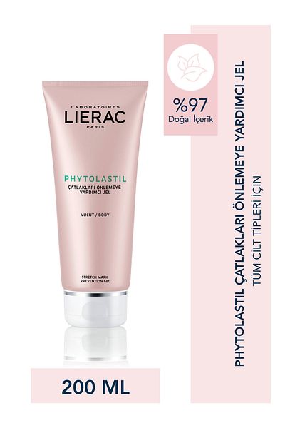 Lierac جل فيتولاستيل المضاد لعلامات التمدد 200 مل*مجموعة من قطعتين - العناية بعلامات التمدد أثناء الحمل والوزن