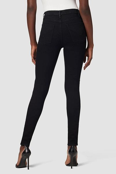 Hudson BARBARA HIGH WAIST SPR SKINNY JEANS - HUDSON - 24, BLACK