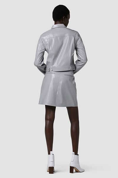 Hudson GEACĂ DIN PIELE ECO-PIELE - HUDSON - GRI, M
