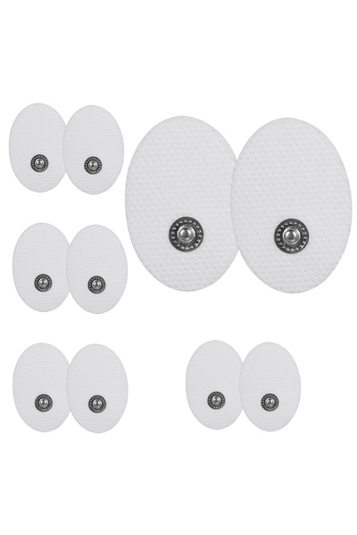 zenifique Set 10 Electrozi Cu Gel, Paduri Autoadezive, Fizioterapie, Reutiliz...