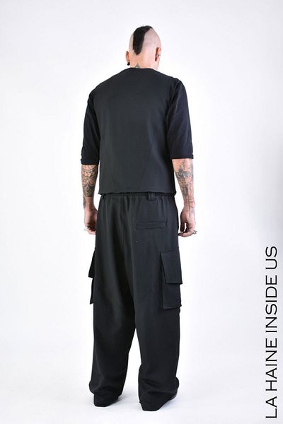 La Haine Inside Us Regular Stretch Vest - - Black, L