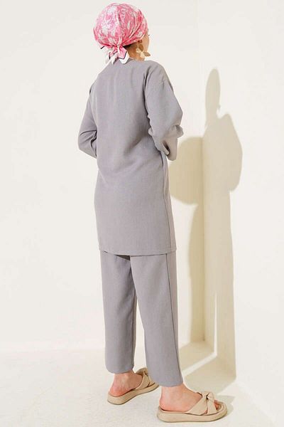 modasindoma Women's Side Tie Kimono Double Suit