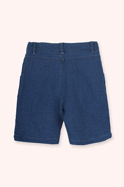 Panço Erkek Çocuk Mavi Şort