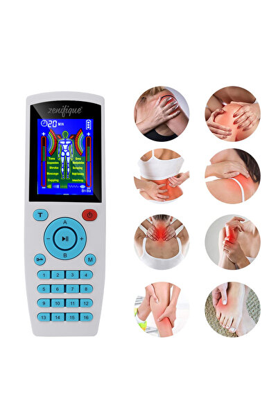 zenifique Aparat Electrostimulare Zenifique®, 32 Electrozi, 16 Moduri, 20 Trepte Intensitate, Wireless, Alb