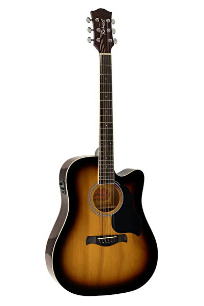 Richwood RD12CESB, chitară electro acustică, EQ activ, tuner, finisaj sunburst