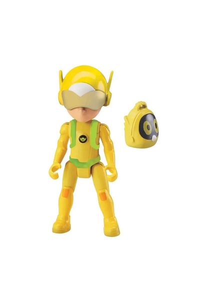 swilex Petronix Animal Defenders Movable Mini Figure Jia with Backpack