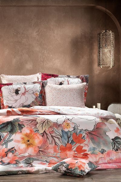 ZEBRA CASA Hekla 7 Piece Double Silk Duvet Cover Set