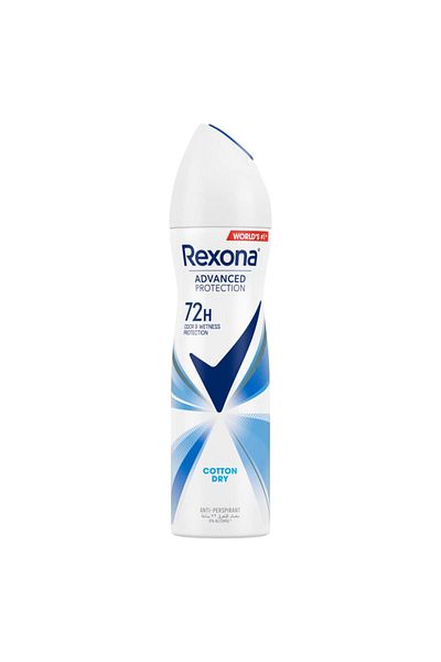 Rexona Women Antiperspirant Deodorant Spray Cotton Dry 150 ml